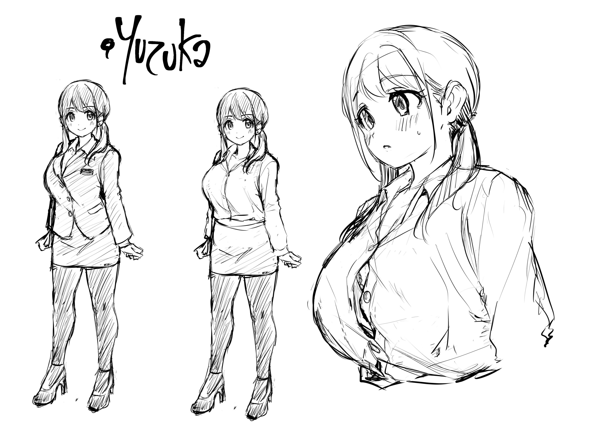 Hentai Manga Comic-In A Rented Office With Yuzuka-Read-44